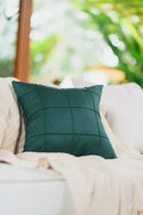 Almohadón Cru Verde 50 x 50